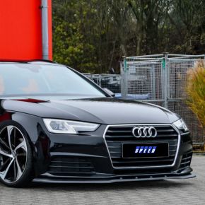 AUDI A4 B9 S4 priekinio bamperio pažeminimas